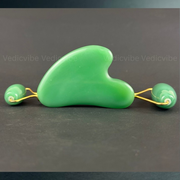 Green Jade Face Roller and Gua sha