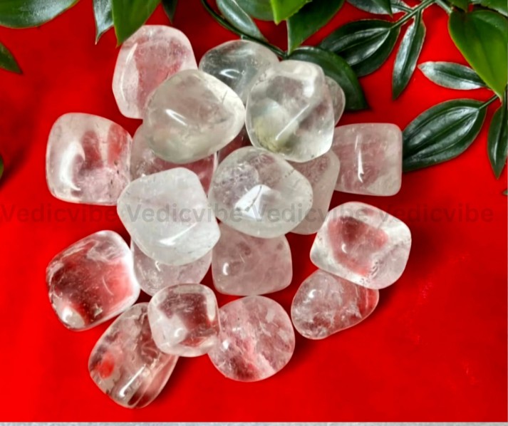 Clear Quartz Tumble ( single piece)