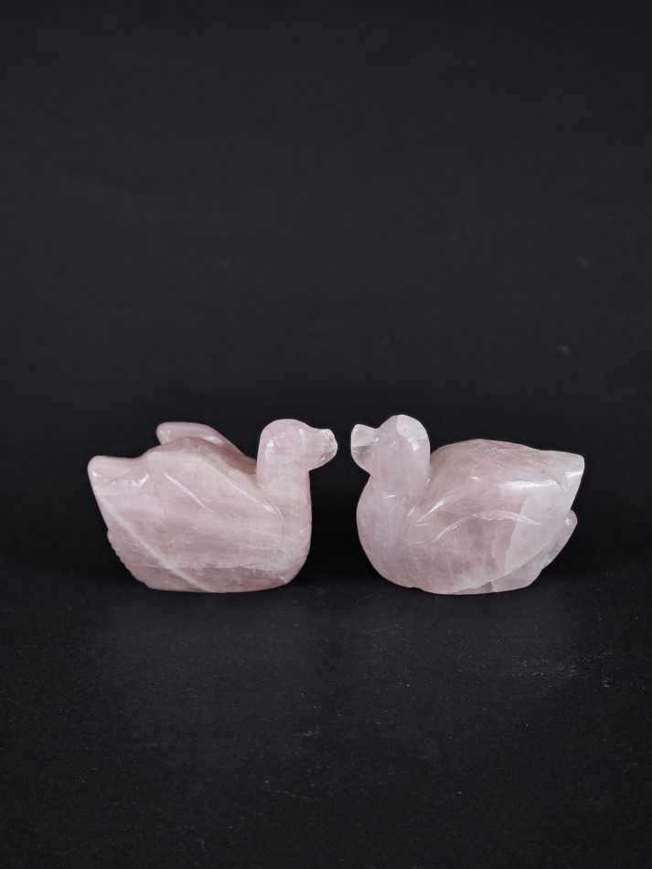 Rose Quartz  Ducks